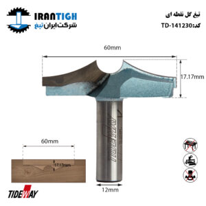 تیغ گل نقطه ای